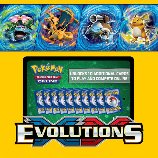 Pokemon - XY12 - Evolutions - Online Code Card