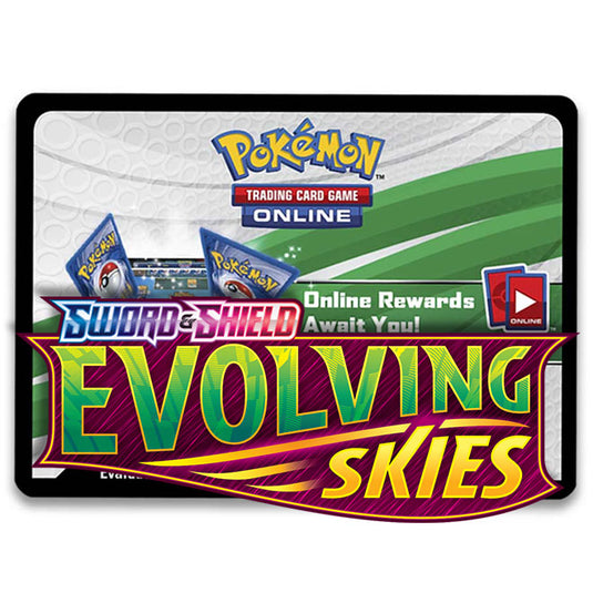 Pokemon - Evolving Skies - Booster Pack - Online Code Card Pokemon - Evolving Skies - Booster Pack - Online Code Card