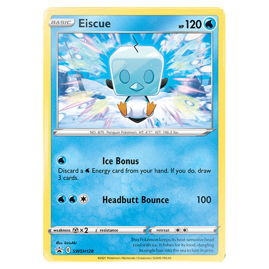 Pokemon - Sword & Shield - SWSH Black Star Promos - Eiscue - SWSH128