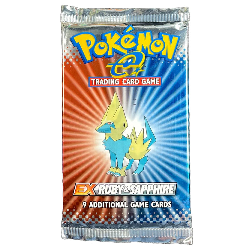 Pokemon - Ruby & Sapphire - EX Ruby & Sapphire - Booster Pack - (Unwei Pokemon - Ruby & Sapphire - EX Ruby & Sapphire - Booster Pack - (Unwei