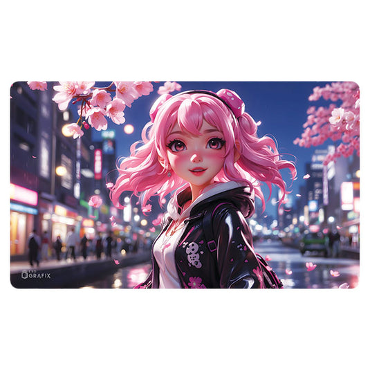 Exo Grafix - Playmat - Cherry Blossom City