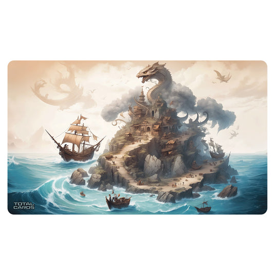 Exo Grafix - Playmat - Thalassa Rock, in the heart of Marafell Abyss