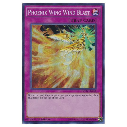 Yu-Gi-Oh! - Fusion Enforcers - Phoenix Wing Wind Blast (Super Rare) FUEN-EN044