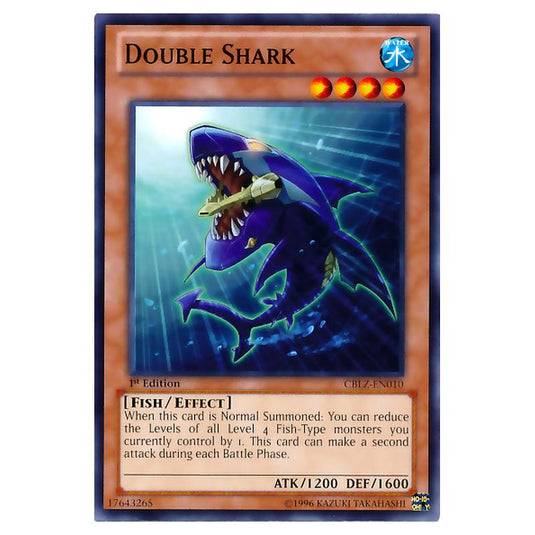 Yu-Gi-Oh! - Cosmo Blazer - Double Shark (Common) CBLZ-EN010
