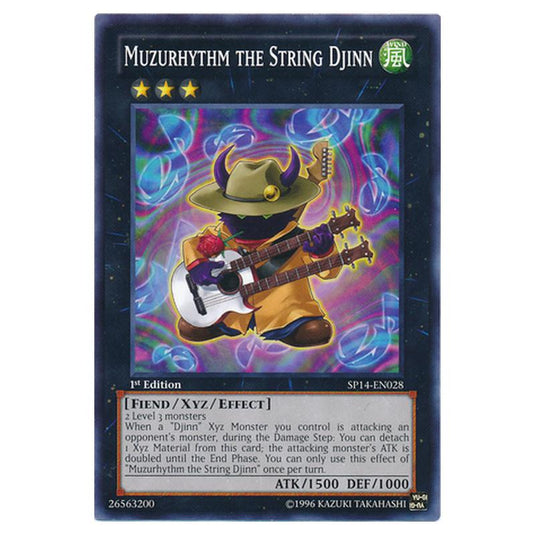 Yu-Gi-Oh! - Star Pack 2014 - Muzurhythm the String Djinn (Common) SP14-EN028