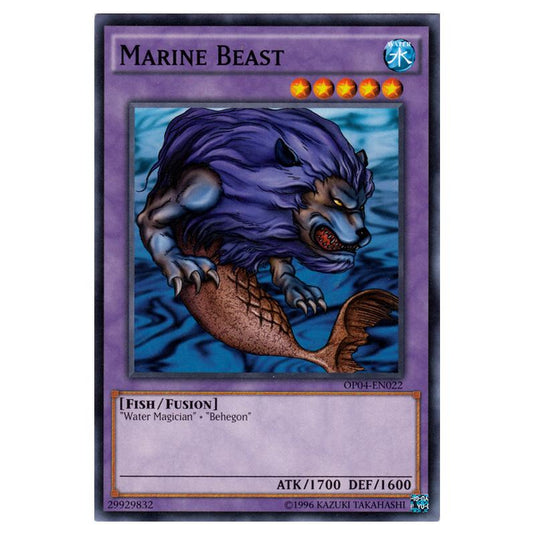 Yu-Gi-Oh! - OTS Tournament Pack 4 - Marine Beast (Short Print) OP04-EN022