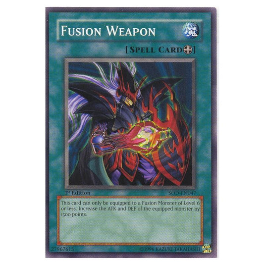 Yu-Gi-Oh! - Soul of the Duelist - Fusion Weapon (Short Print) SOD-EN047