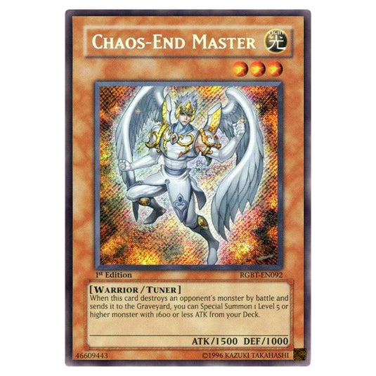 Yu-Gi-Oh! - Raging Battle - Chaos-End Master (Secret Rare) RGBT-EN092