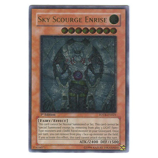 Yu-Gi-Oh! - Force of the Breaker - Sky Scourge Enrise (Ultimate Rare) FOTB-EN021