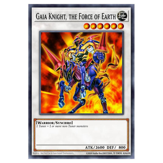 Yu-Gi-Oh! - Starter Deck - Duelist Toolbox - Gaia Knight, the Force of Earth (Common) 5DS3-EN041