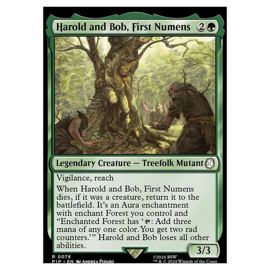 Magic The Gathering - Universes Beyond - Fallout - Harold and Bob, First Numens - 0078