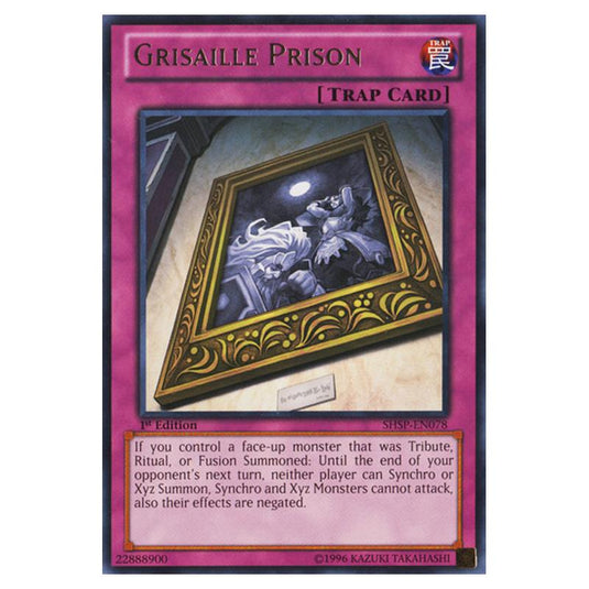 Yu-Gi-Oh! - Shadow Specters - Grisaille Prison (Rare) SHSP-EN078