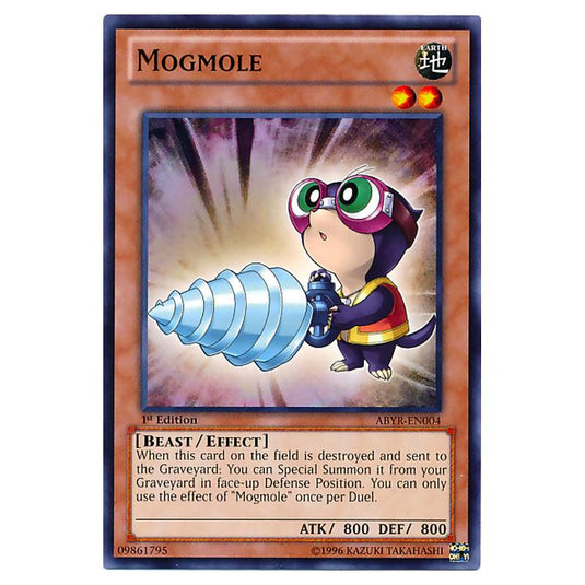 Yu-Gi-Oh! - Abyss Rising - Mogmole (Common) ABYR-EN004