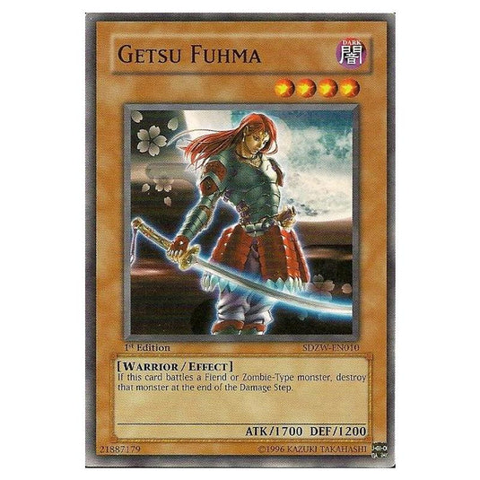 Yu-Gi-Oh! - Zombie World Structure Deck - Getsu Fuhma (Common) SDZW-EN010