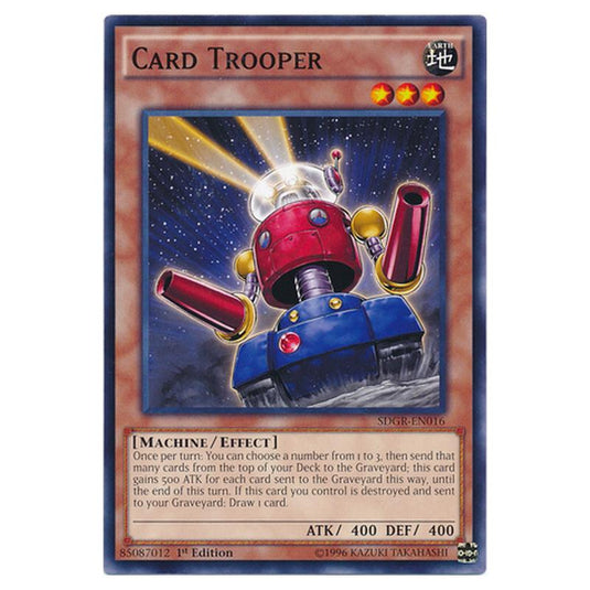 Yu-Gi-Oh! - Geargia Rampage Structure Deck - Card Trooper (Common) SDGR-EN016