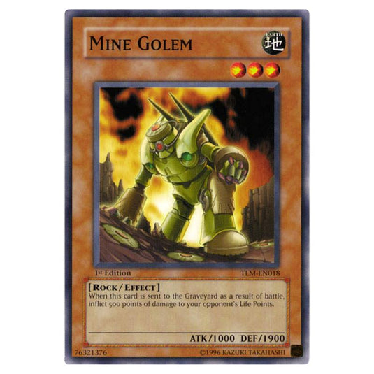 Yu-Gi-Oh! - The Lost Millennium - Mine Golem (Common) TLM-EN018
