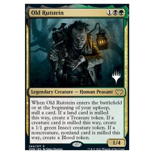 Magic The Gathering - Innistrad: Crimson Vow Promos - Old Rutstein - 244/277