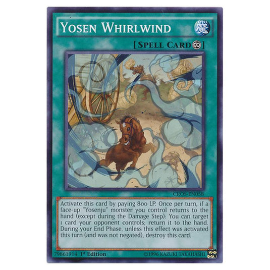 Yu-Gi-Oh! - Crossed Souls - Yosen Whirlwind (Common) CROS-EN058
