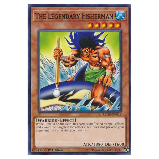 Yu-Gi-Oh! - Legendary Duelists - The Legendary Fisherman (Common) LEDU-EN019