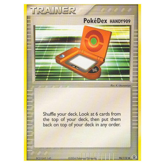 Pokemon - EX Series - FireRed & LeafGreen - PokéDex (HANDY909) - 96/112