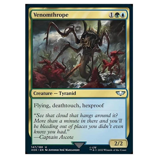 Magic The Gathering - Universes Beyond - Warhammer 40k - Venomthrope - 147/168