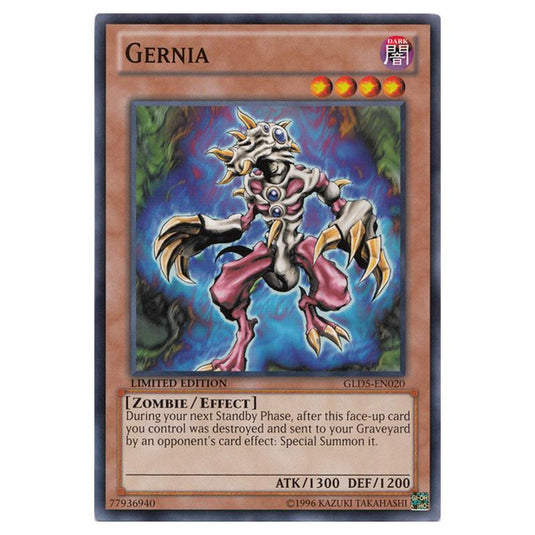 Yu-Gi-Oh! - Gold Series - Haunted Mine - Gernia (Common) GLD5-EN020