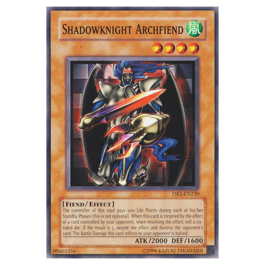 Yu-Gi-Oh! - Dark Revelation Volume 1 - Shadowknight Archfiend (Common) DR1-EN230