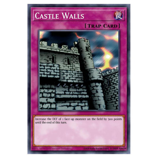 Yu-Gi-Oh! - Starter Deck - Pegasus - Castle Walls (Common) SDP-043