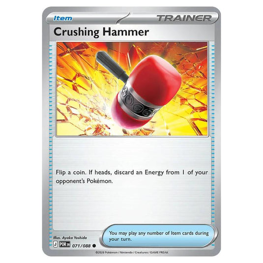 Pokemon - Mega Evolution - Perfect Order - Crushing Hammer - 071/088