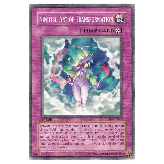 Yu-Gi-Oh! - Structure Deck - Lord of the Storm - Ninjitsu Art of Transformation (Common) SD8-EN035