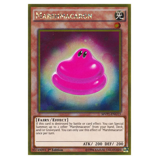 Yu-Gi-Oh! - Yu-Gi-Oh! The Dark Side of Dimensions Movie Pack - Gold Edition - Marshmacaron (Gold Rare) MVP1-ENG13