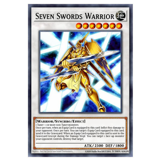 Yu-Gi-Oh! - Star Pack 2013 - Seven Swords Warrior (Common) SP13-EN048
