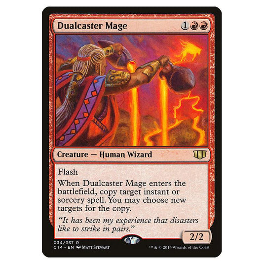Magic The Gathering - Commander 2014 - Dualcaster Mage - 34