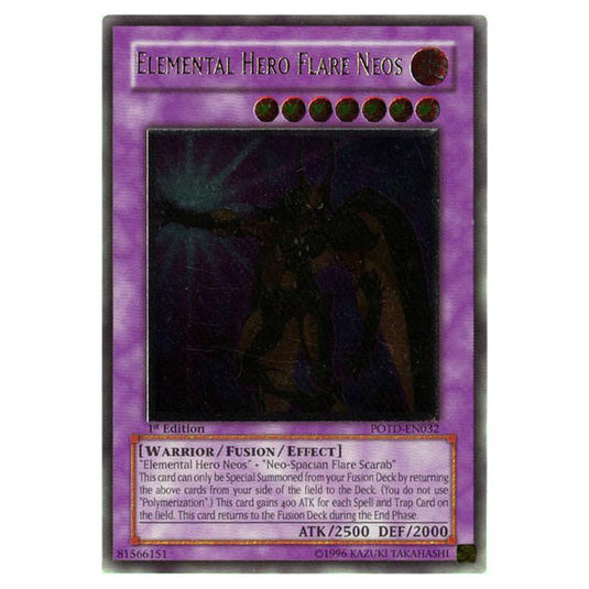Yu-Gi-Oh! - Power of the Duelist - Elemental HERO Flare Neos (Ultimate Rare) POTD-EN032