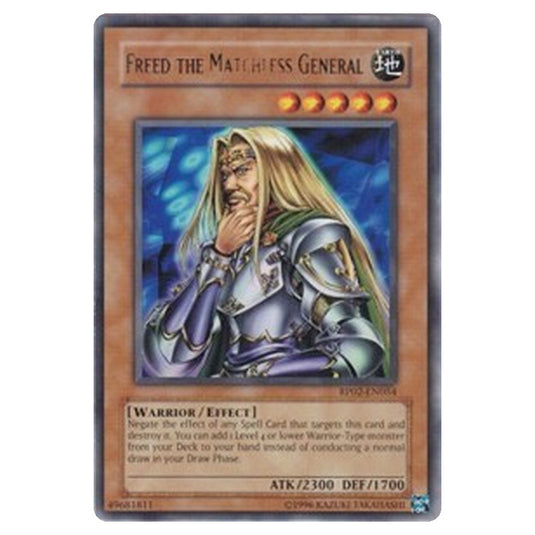 Yu-Gi-Oh! - Retro Pack 2 - Freed the Matchless General (Rare) - RP02-EN054