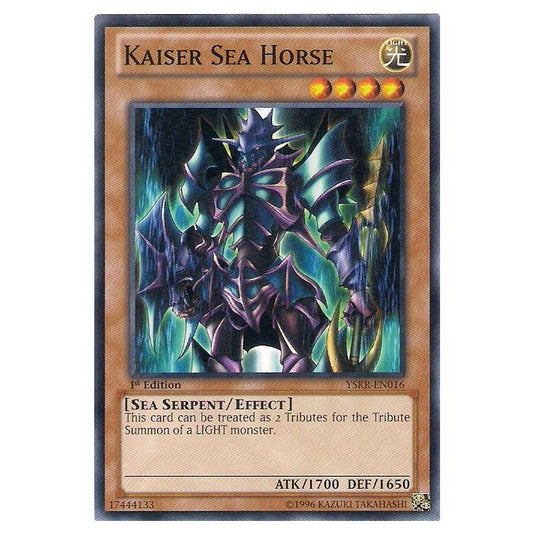 Yu-Gi-Oh! - Starter Deck - Kaiba Reloaded - Kaiser Sea Horse (Common) Yu-Gi-Oh! - Starter Deck - Kaiba Reloaded - Kaiser Sea Horse (Common)