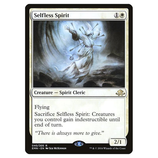 Magic the Gathering - Eldritch Moon - Selfless Spirit - 40/205