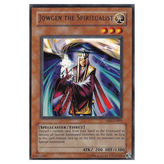Yu-Gi-Oh! - Dark Beginning 2 - Jowgen the Spiritualist (Rare) DB2-EN001