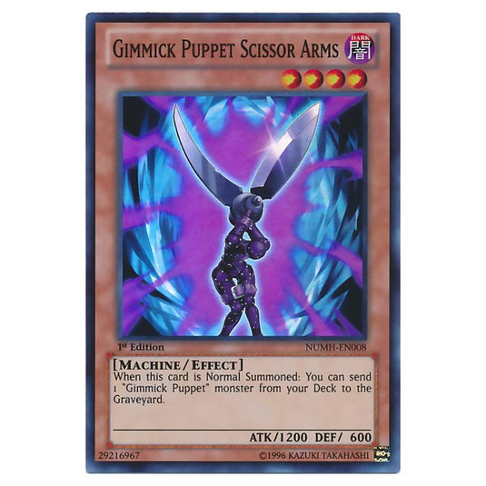 Yu-Gi-Oh! - Number Hunters - Gimmick Puppet Scissor Arms (Super Rare) NUMH-EN008