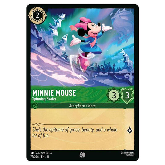 Lorcana - Winterspell - Minnie Mouse - Spinning Skater (Common) - 072/204