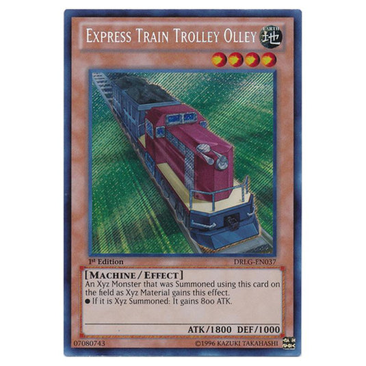 Yu-Gi-Oh! - Dragons of Legend - Express Train Trolley Olley (Secret Rare) DRLG-EN037