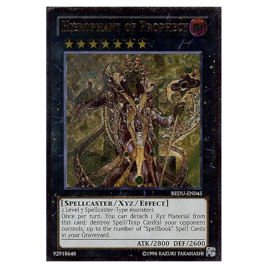 Yu-Gi-Oh! - Return of the Duelist - Hierophant of Prophecy (Ultimate Rare) REDU-EN045