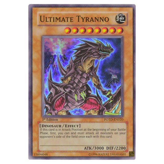 Yu-Gi-Oh! - Power of the Duelist - Ultimate Tyranno (Super Rare) POTD-EN020
