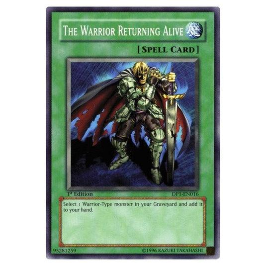 Yu-Gi-Oh! - Duelist Pack - Jaden Yuki - The Warrior Returning Alive (Common) DP1-EN016