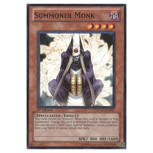 Yu-Gi-Oh! - Dragons Collide Structure Deck - Summoner Monk (Common) SDDC-EN017