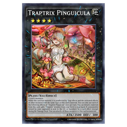 Yu-Gi-Oh! - Structure Deck - Beware of Traptrix - Traptrix Pinguicula (Ultra Rare) SDBT-EN042