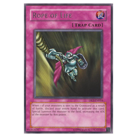 Yu-Gi-Oh! - Dark Revelation Volume 1 - Rope of Life (Rare) DR1-EN054