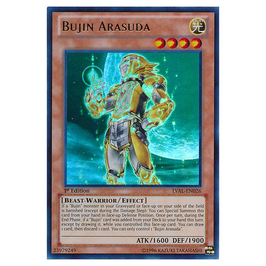 Yu-Gi-Oh! - Legacy of the Valiant - Bujin Arasuda (Ultra Rare) LVAL-EN026