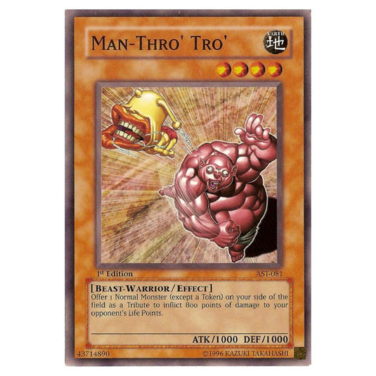 Yu-Gi-Oh! - Ancient Sanctuary - Man-Thro' Tro' (Short Print) AST-081