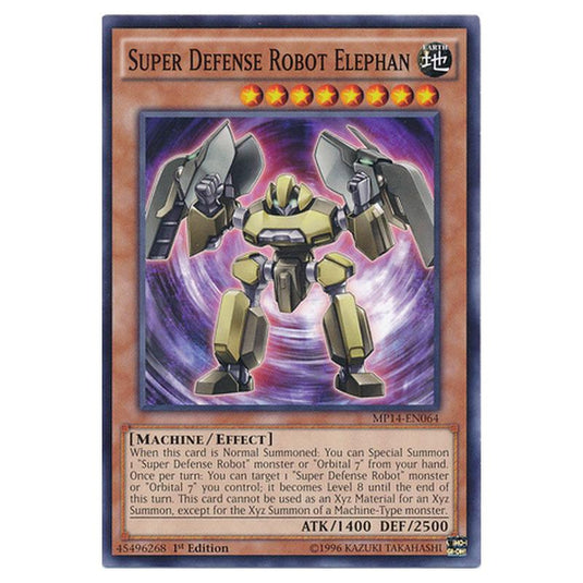 Yu-Gi-Oh! - 2014 Mega-Tin Mega Pack - Super Defense Robot Elephan (Common) MP14-EN064